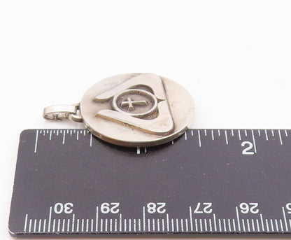 925 Silver Vintage International Eucharistic Congress 1976 Pendant PT11905