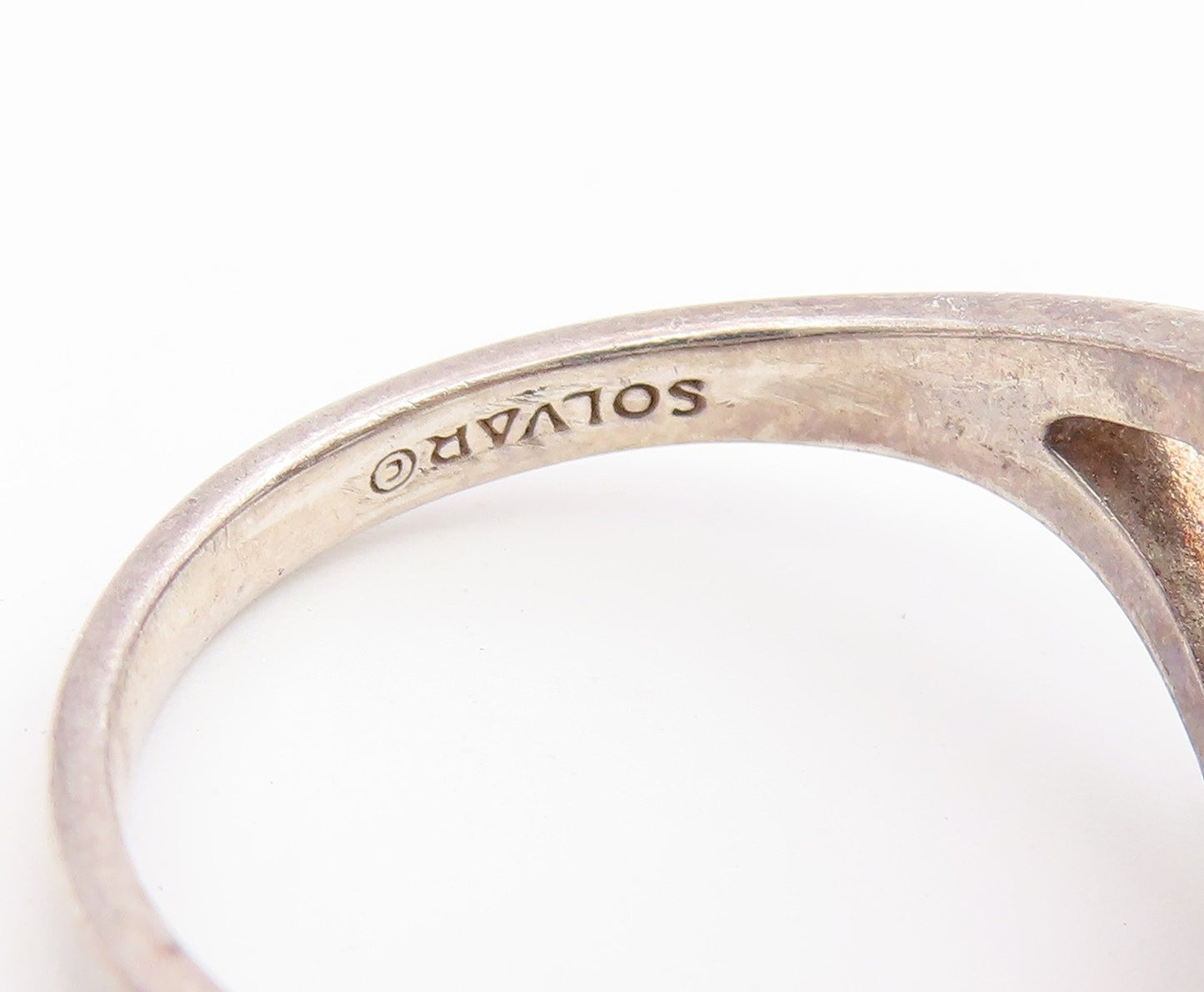 925 Sterling Silver Vintage Ring SOLVAR Classic Trinity Knot Band  Sz 7  RG36898