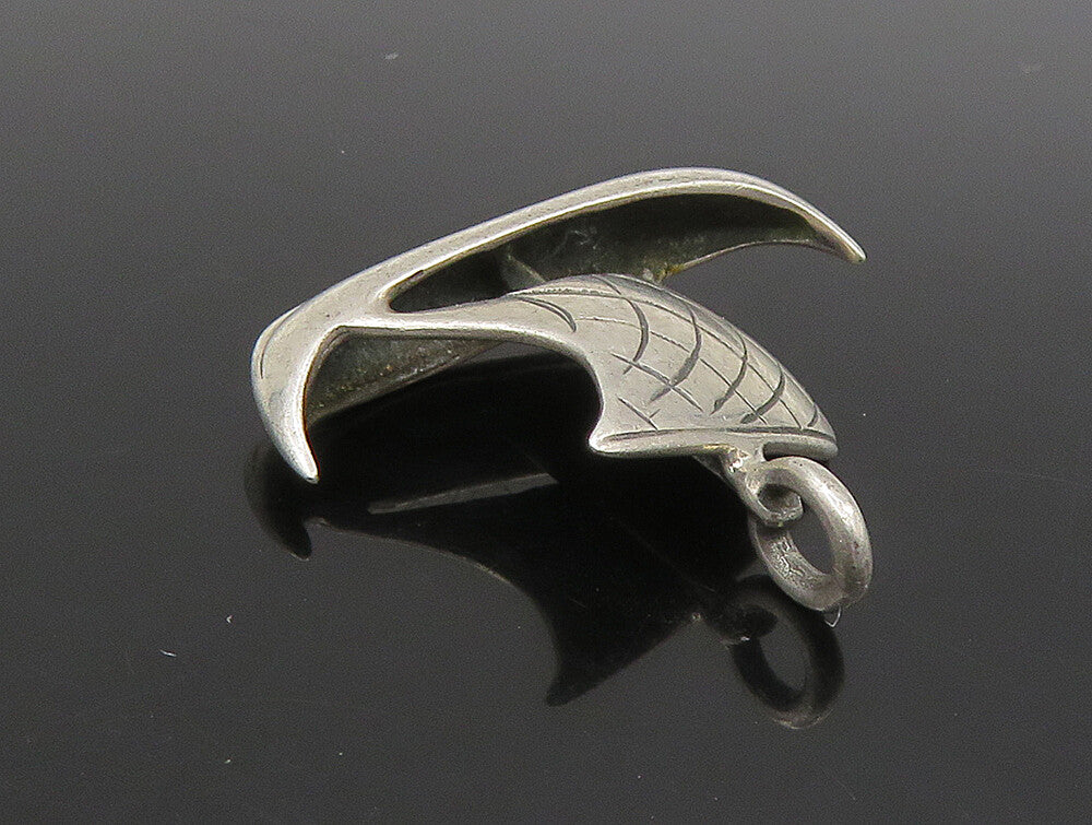 925 Sterling Silver  Vintage Petite Sailboat Nautical Motif Pendant  PT19588