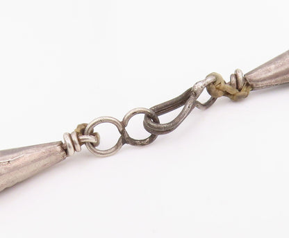 925 Sterling Silver Vintage Necklace Classic Animal Fetish Design Chain  NE4739