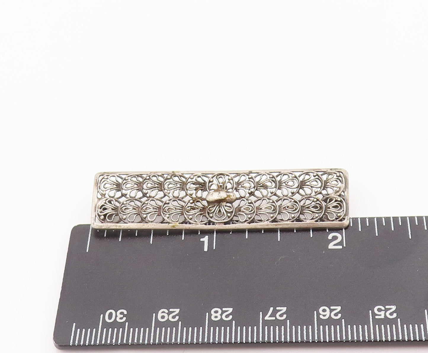 925 Sterling Silver Vintage Brooch Pin WILL NONNENMANN European Filigree BP10699