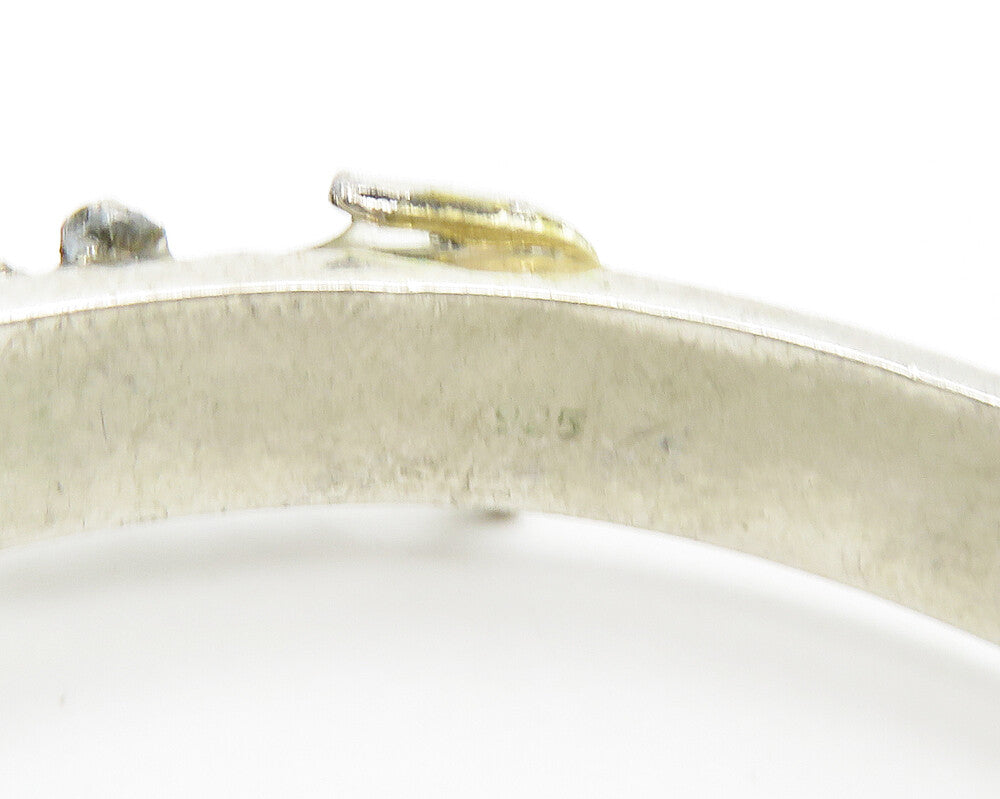 925 Sterling Silver  Vintage Shiny Faith Smooth Cuff Bracelet  BT7876