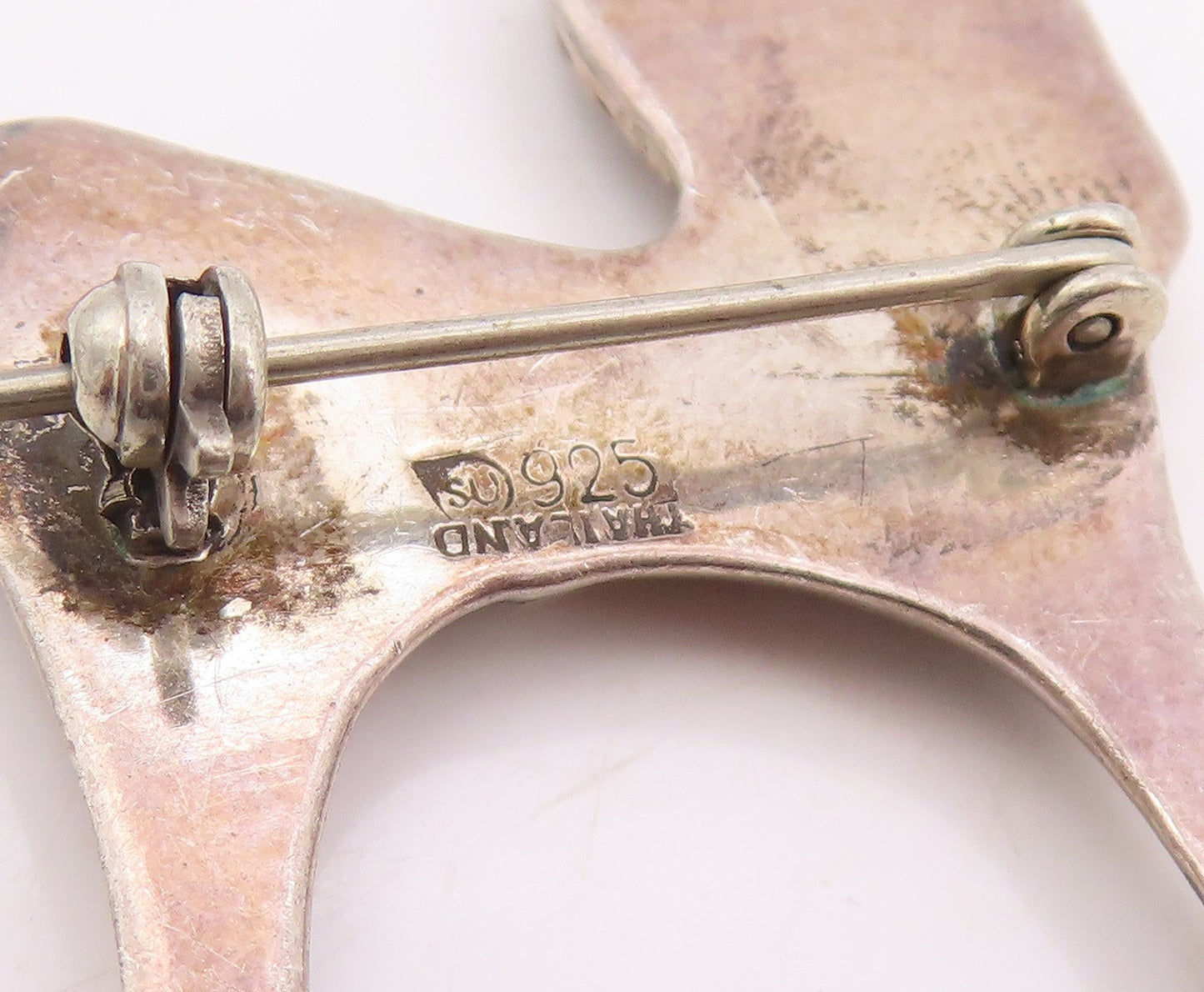 925 Sterling Silver Vintage Brooch Pin Classic Rocking Horse Figurine  BP12319