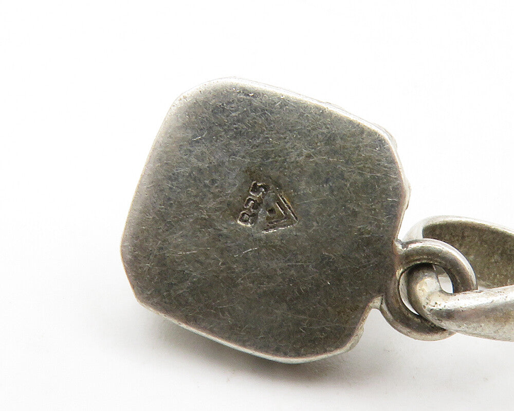 SILPADA 925 Sterling Silver  Vintage Pearl Bubble Border Pendant  PT10588
