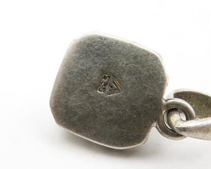 SILPADA 925 Sterling Silver  Vintage Pearl Bubble Border Pendant  PT10588