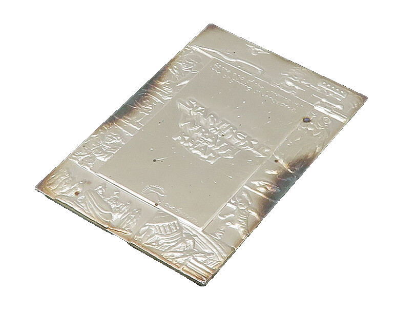 925 Sterling Silver  Vintage Star Trek Wrath Of Khan Collection Card  TR3090