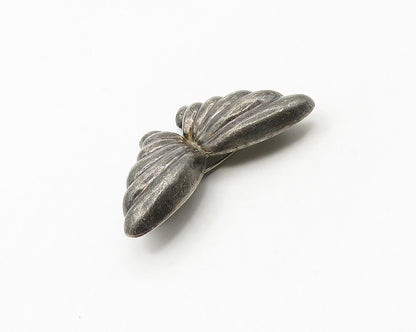 TIFFANY MEXICO 925 Silver  Vintage Dark Tone Butterfly Brooch Pin  BP7124