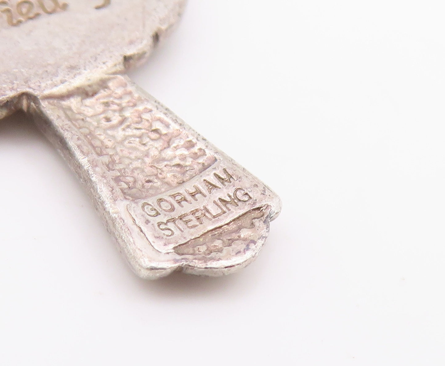 925 Sterling Silver Vintage Pendant GORHAM Antique Religious Cross  PT24250