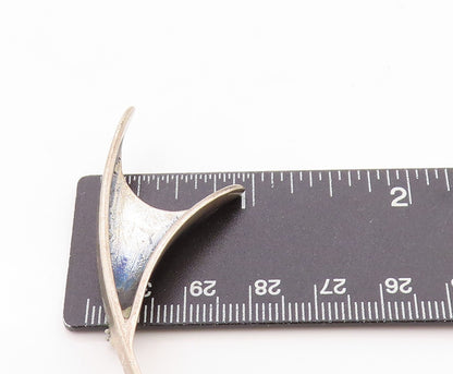 925 Sterling Silver Vintage Brooch ARTE Modernist Seagull Bird Wing   BP11770
