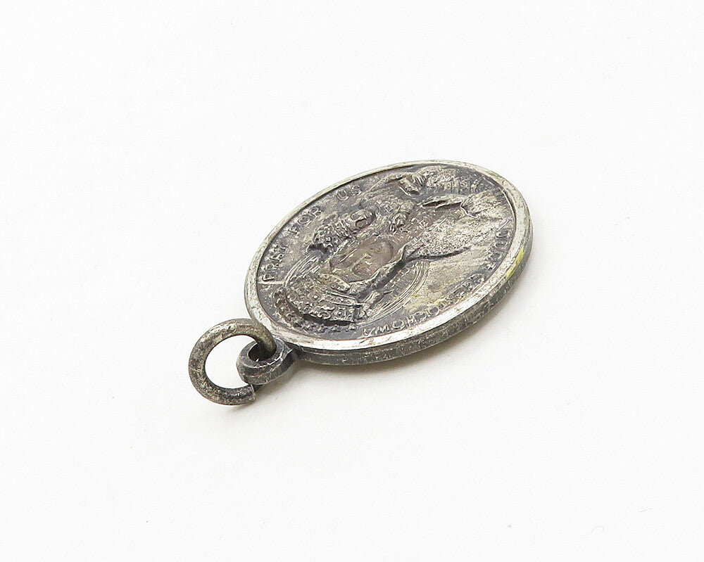 925 Sterling Silver Vintage Doylestown Pennsylvania Skyline Pendant PT15128