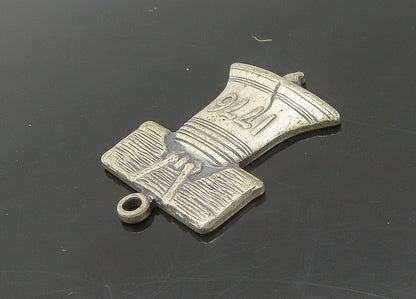 925 Sterling Silver  Vintage 1776 Liberty Bell Historical Pendant  PT18184
