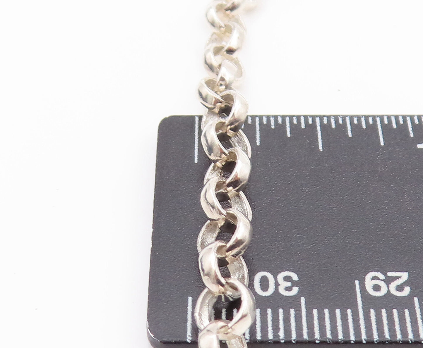 RLM STUDIO 925 Sterling Silver  Vintage Ring Chain Tassel Necklace  NE4183