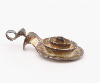 925 Sterling Silver Vintage Pendant SILPADA ISRAEL Classic Spiral Shell  PT26321