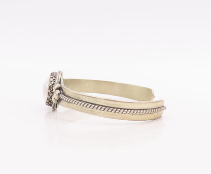 925 Sterling Silver Vintage Bracelet CAROLYN POLLACK Mother Of Pearls   BT10560
