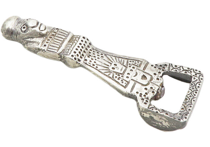 INDUSTRIA PERUANA 925 Sterling Silver  Vintage Inca Bottle Opener  TR1769