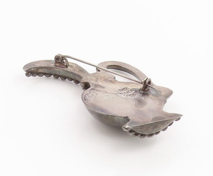 925 Sterling Silver Vintage Brooch Pin TAXCO MEXICO Dark Tone Water Jug  BP12475
