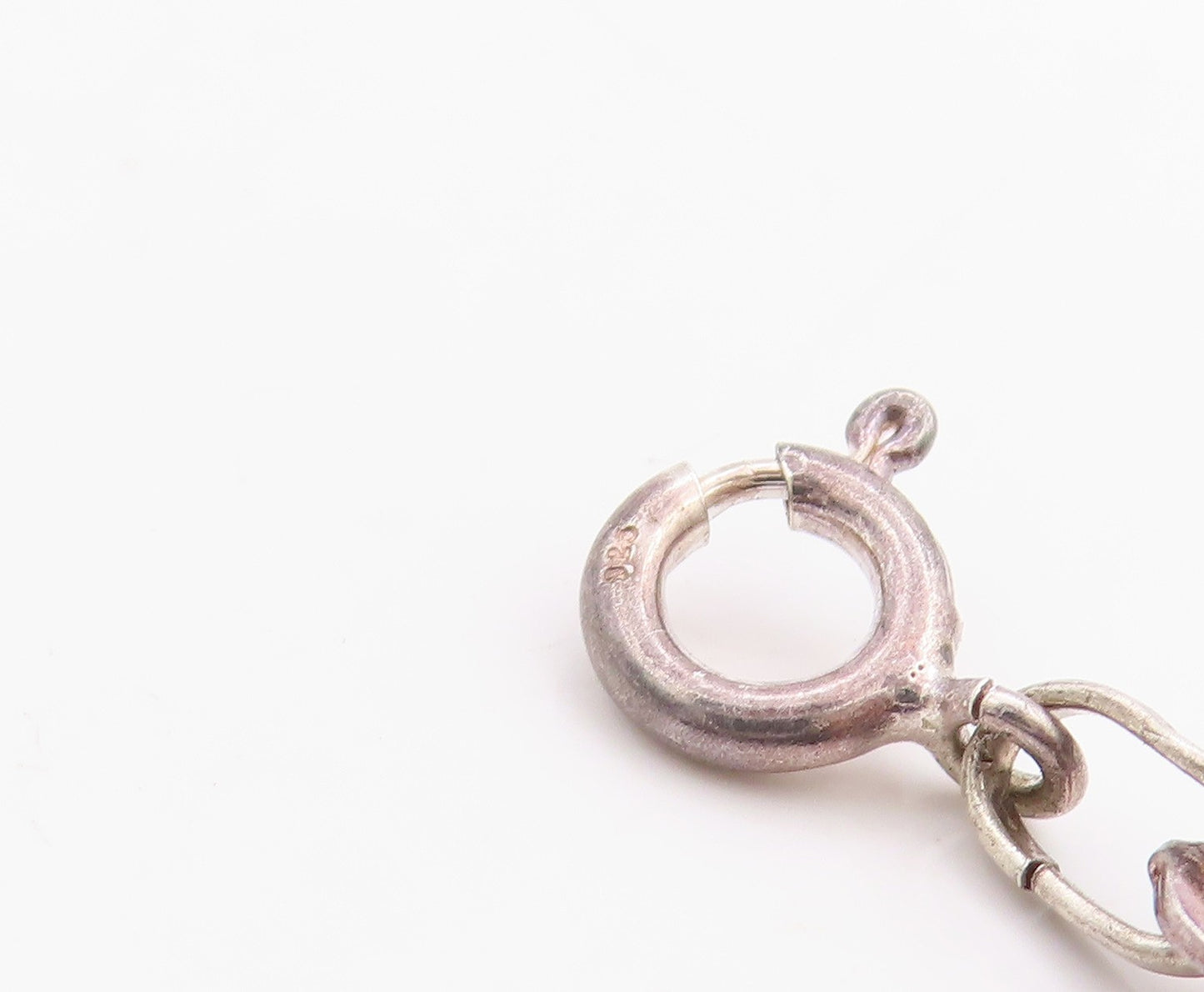 925 Sterling Silver Vintage Pendant Dark Tone Beetle Charm PT24727