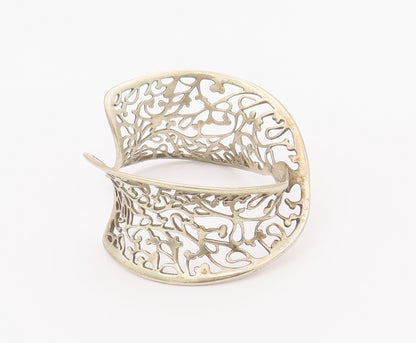 925 Sterling Silver Vintage Bracelet KIT HEATH Designer Twisted Cuff  BT10383