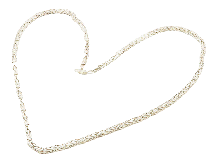 925 Sterling Silver  Vintage Shiny Byzantine Link Chain Necklace  NE2849