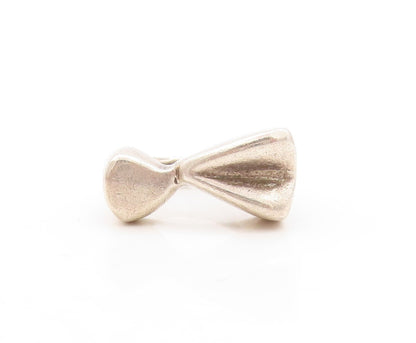 925 Sterling Silver Vintage Ring MEXICO Designer Cutout Bow Shape  Sz 7  RG31003