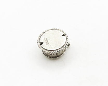 DANECRAFT 925 Sterling Silver  Vintage Happy Birthday Cake Pendant  PT15629