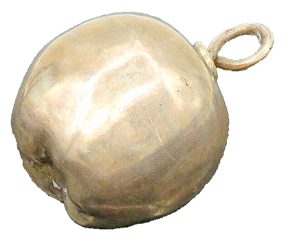 925 Sterling Silver  Vintage Shiny Hollow Apple Motif Table Trinket  TR3227