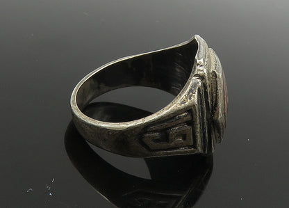 925 Sterling Silver  Vintage Antique Enamel 1962 Class Ring Sz 6  RG20987