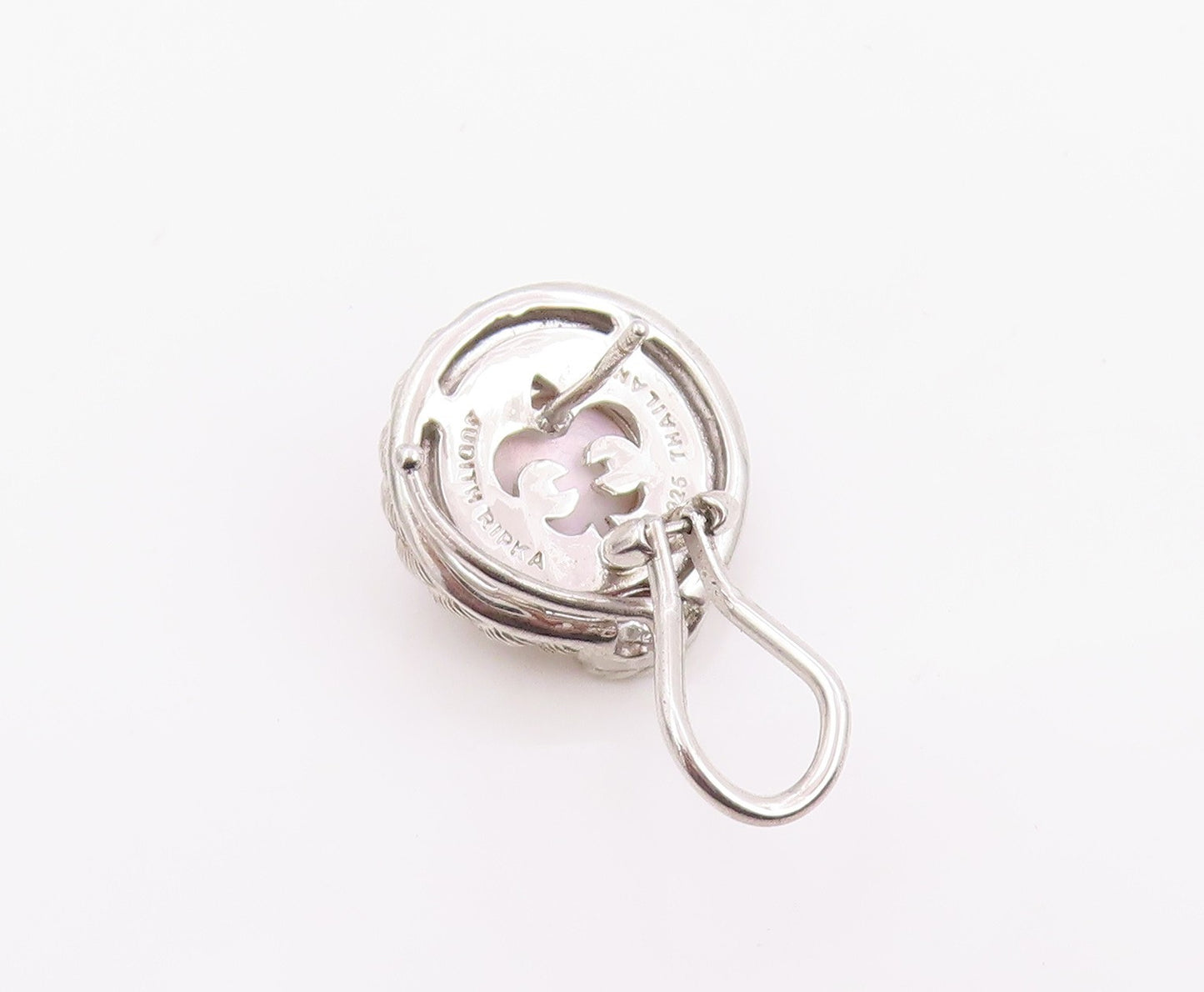 925 Sterling Silver Vintage Earrings JUDITH RIPKA Gemstone Single Pieces EG14292
