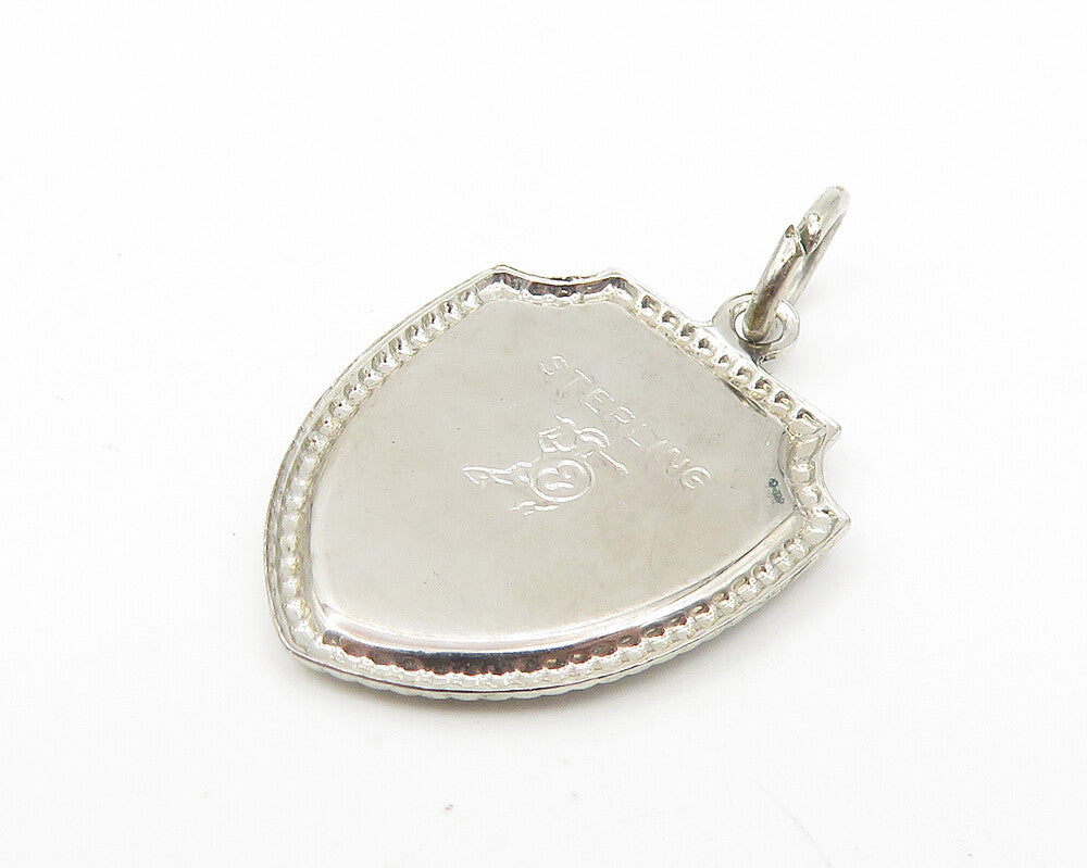 925 Sterling Silver Vintage Enamel Bicentennial 17761976 Pendant PT9252
