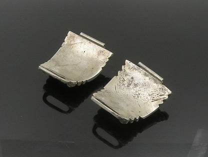 ZUNI NAVAJO 925 Silver  Vintage Heavy Brutalist Turquoise Watch Straps  TR3291