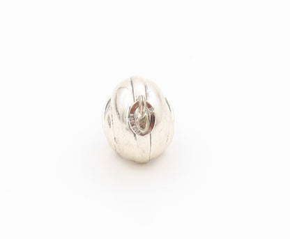 925 Sterling Silver Vintage Pendant 3D Foot Ball Helmet Design Charm  PT24813