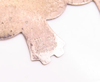 925 Sterling Silver Vintage Pendant JAMES AVERY Flying Angle Pyramid  PT22867