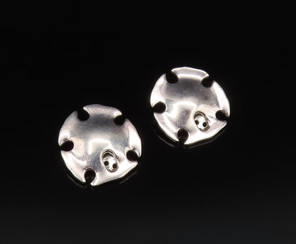 RLM STUDIO 925 Silver  Vintage Fidget Shield Non Pierced Earrings  EG12132