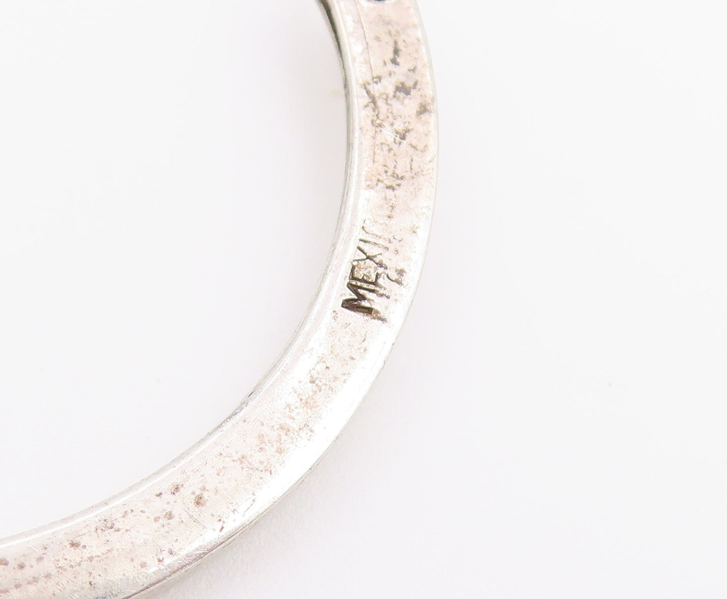 925 Sterling Silver Vintage Earrings Minimalist Tapered Statement Hoops  EG14477