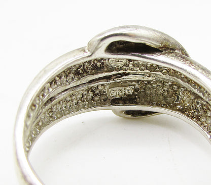 925 Sterling Silver  Vintage Arrow Head Design Band Ring Sz 7  RG3395