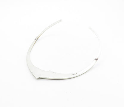MEXICO 925 Sterling Silver  Vintage Shiny Polished Collar Necklace  NE1492