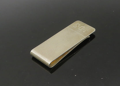 TIFFANY 925 Sterling Silver  Vintage Shiny JDS Initials Money Clip  TR3108