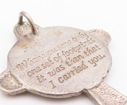 925 Sterling Silver Vintage Pendant GORHAM Antique Religious Cross  PT24250