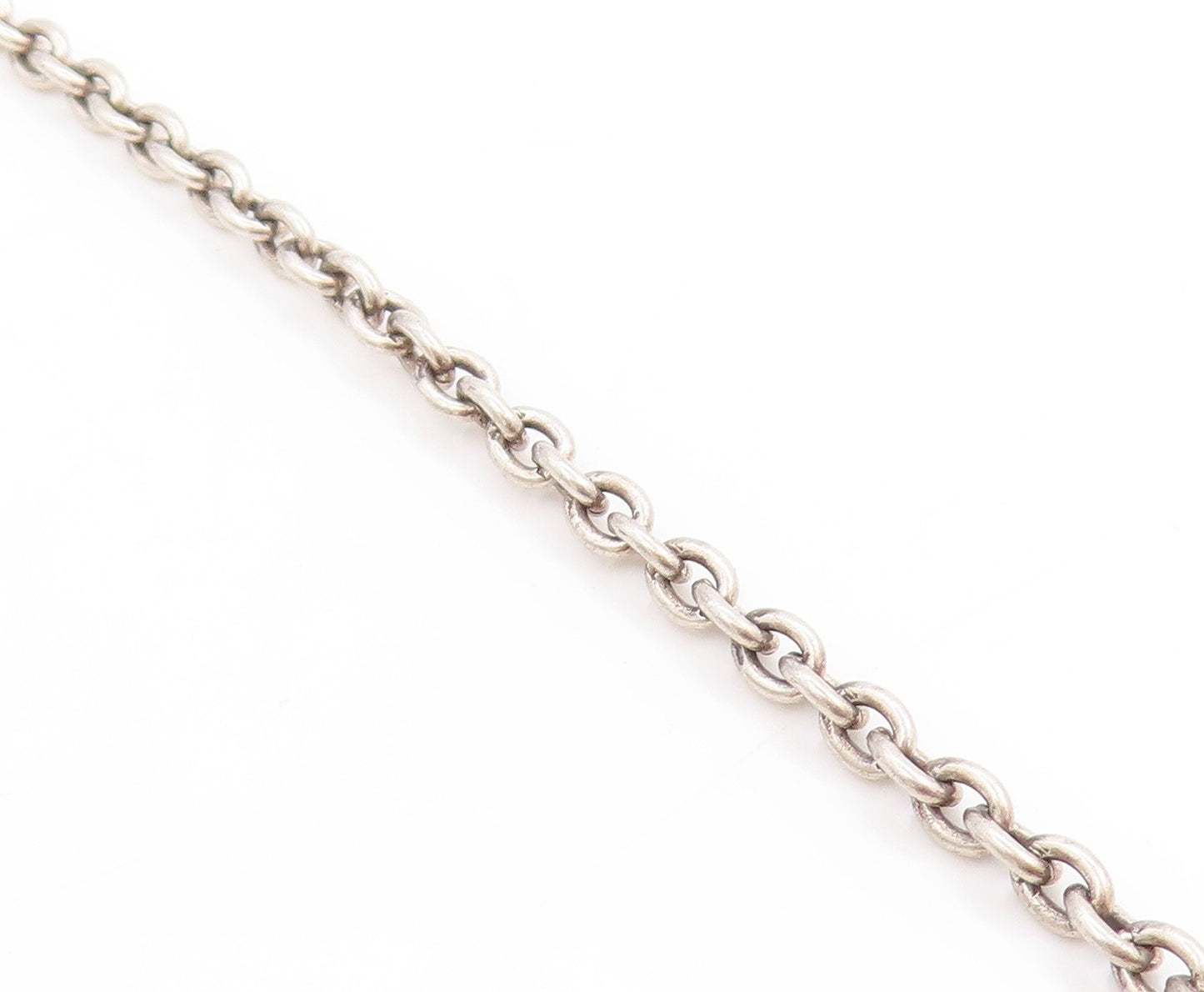 925 Sterling Silver Vintage Necklace NICKY BUTLER Multi Gemstone Chain  NE4639