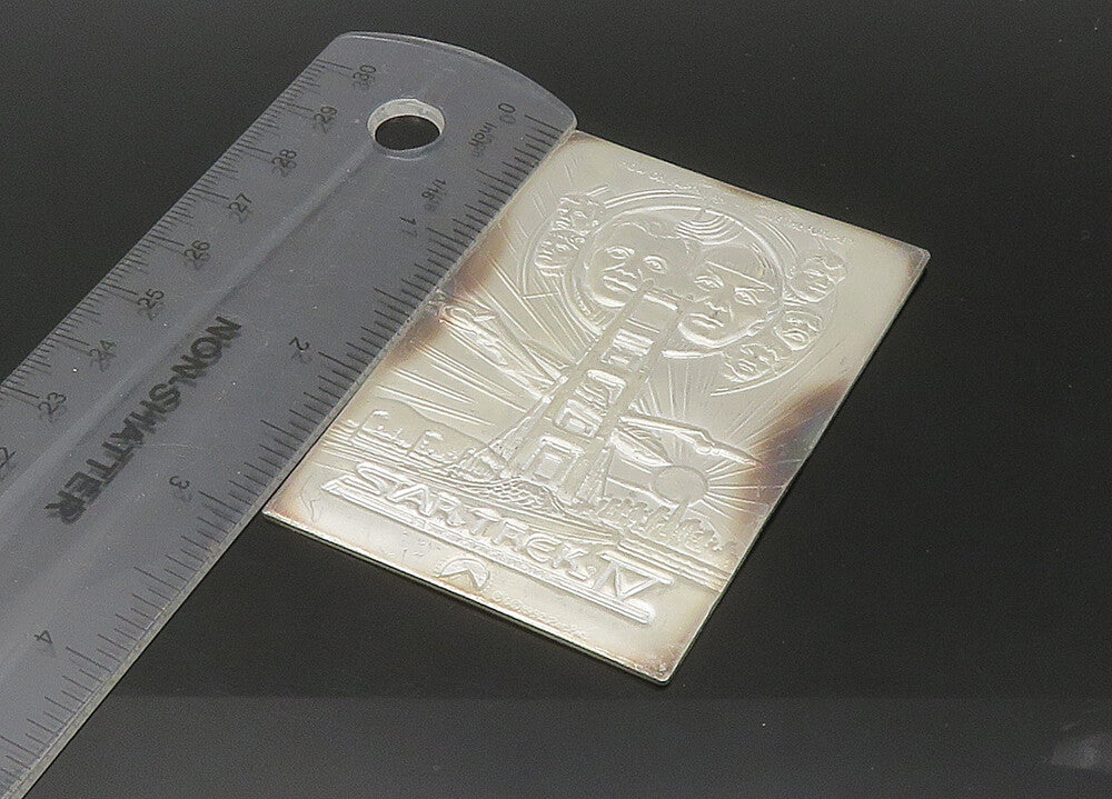 925 Sterling Silver  Vintage Star Trek 1986 Collection Card  TR3082