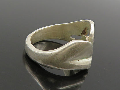 925 Sterling Silver  Vintage Arabic Calligraphy Band Ring Sz 6  RG24298