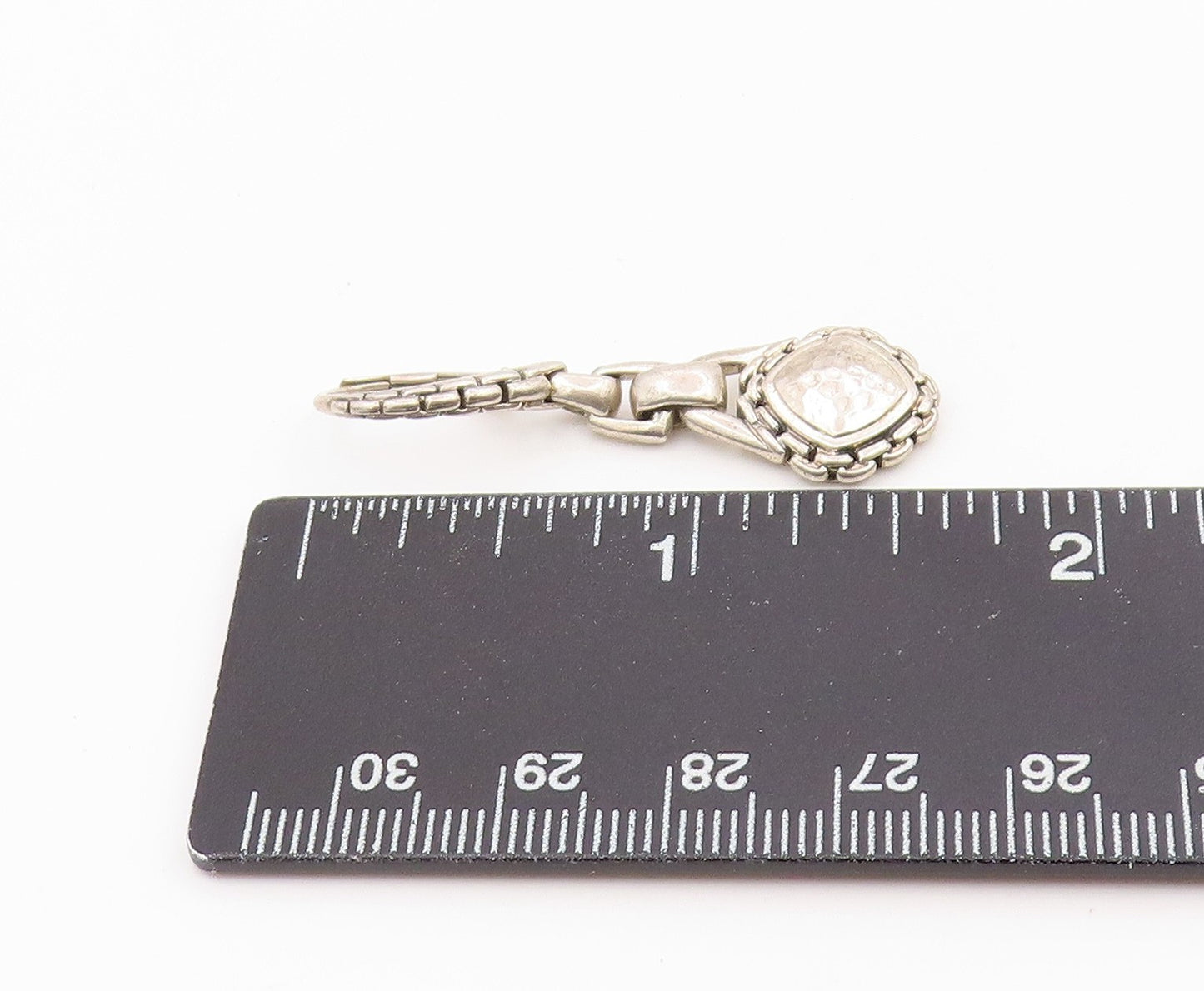 925 Sterling Silver Vintage Earrings JOHN HARDY Classic Single Pieces  EG14307