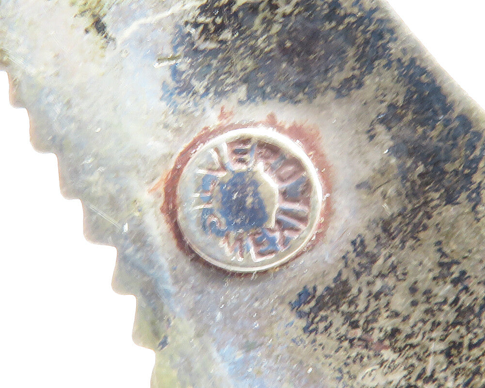 MEXICO 925 Sterling Silver  Vintage Antique Donkey Motif Brooch Pin  BP4628