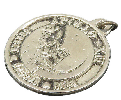 925 Sterling Silver  Vintage Apollo XII Spacecraft 1969 Pendant  PT15510