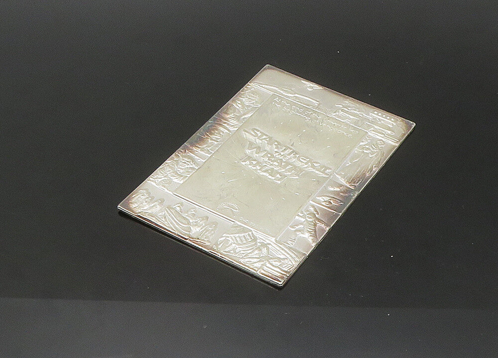925 Sterling Silver  Vintage Star Trek Wrath Of Khan Collection Card  TR3091