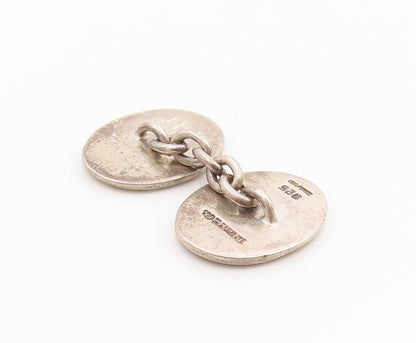 925 Sterling Silver Vintage Cufflinks Enamel Designer Single Pieces  TR4238