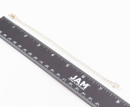 925 Sterling Silver  Shiny Round Cut Cubic Zirconia Tennis Bracelet  BT7369