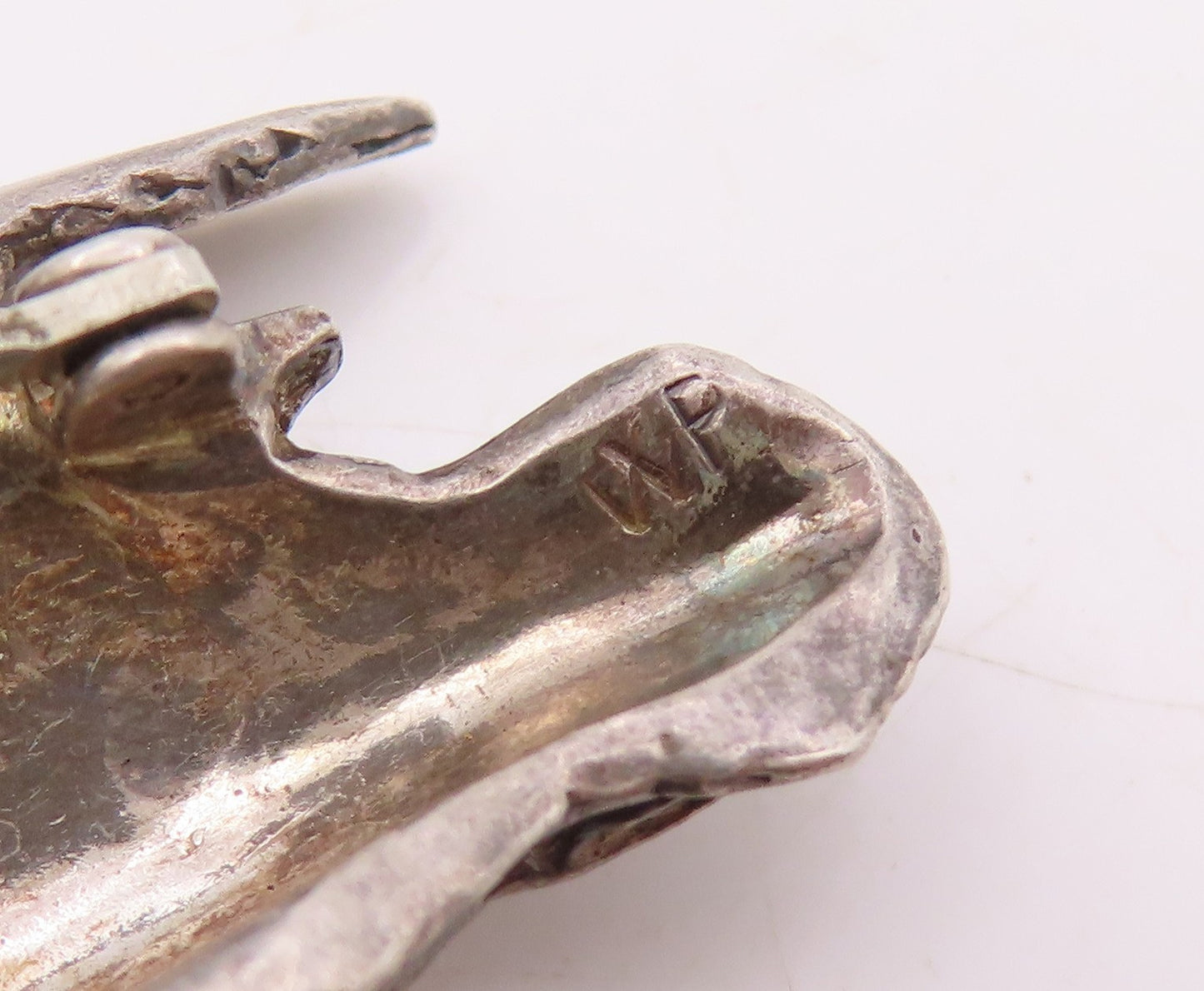 925 Sterling Silver Vintage Brooch Pin 50th Wild Life Federation Duck  BP12324