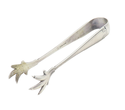 ENGLAND 925 Sterling Silver  Vintage Petite Bird Claw Serving Prongs  TR2311