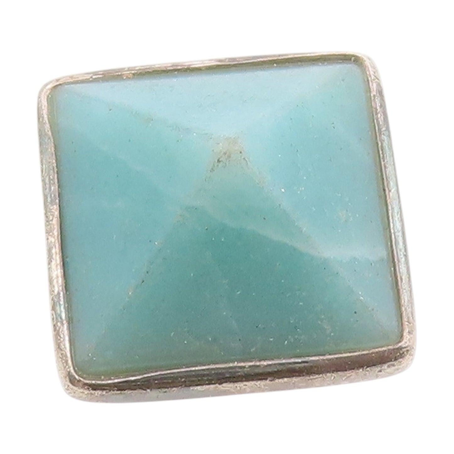 925 Sterling Silver Vintage Ring RLM STUDIO Chalcedony Pyramid  Sz 7  RG34482